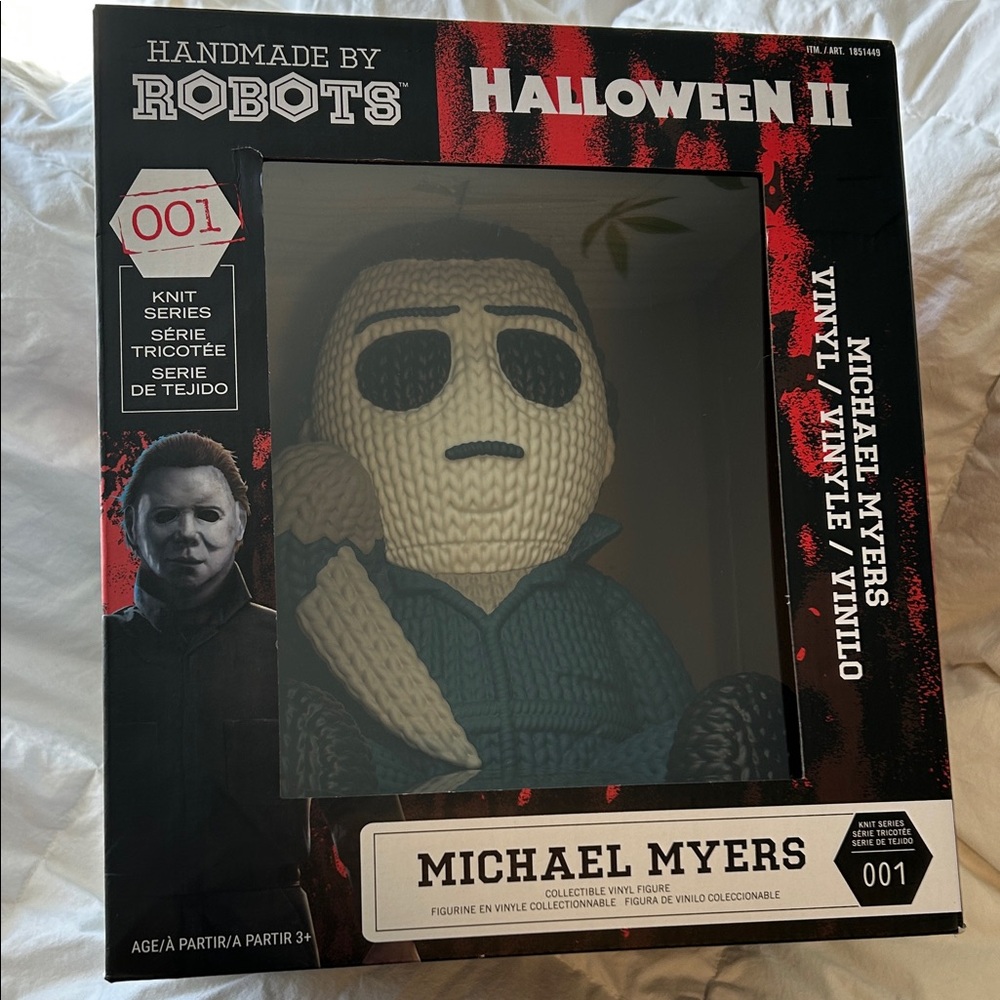 Handmade by Robots Michael Myers Knit Series Vinyl Figure - Blue